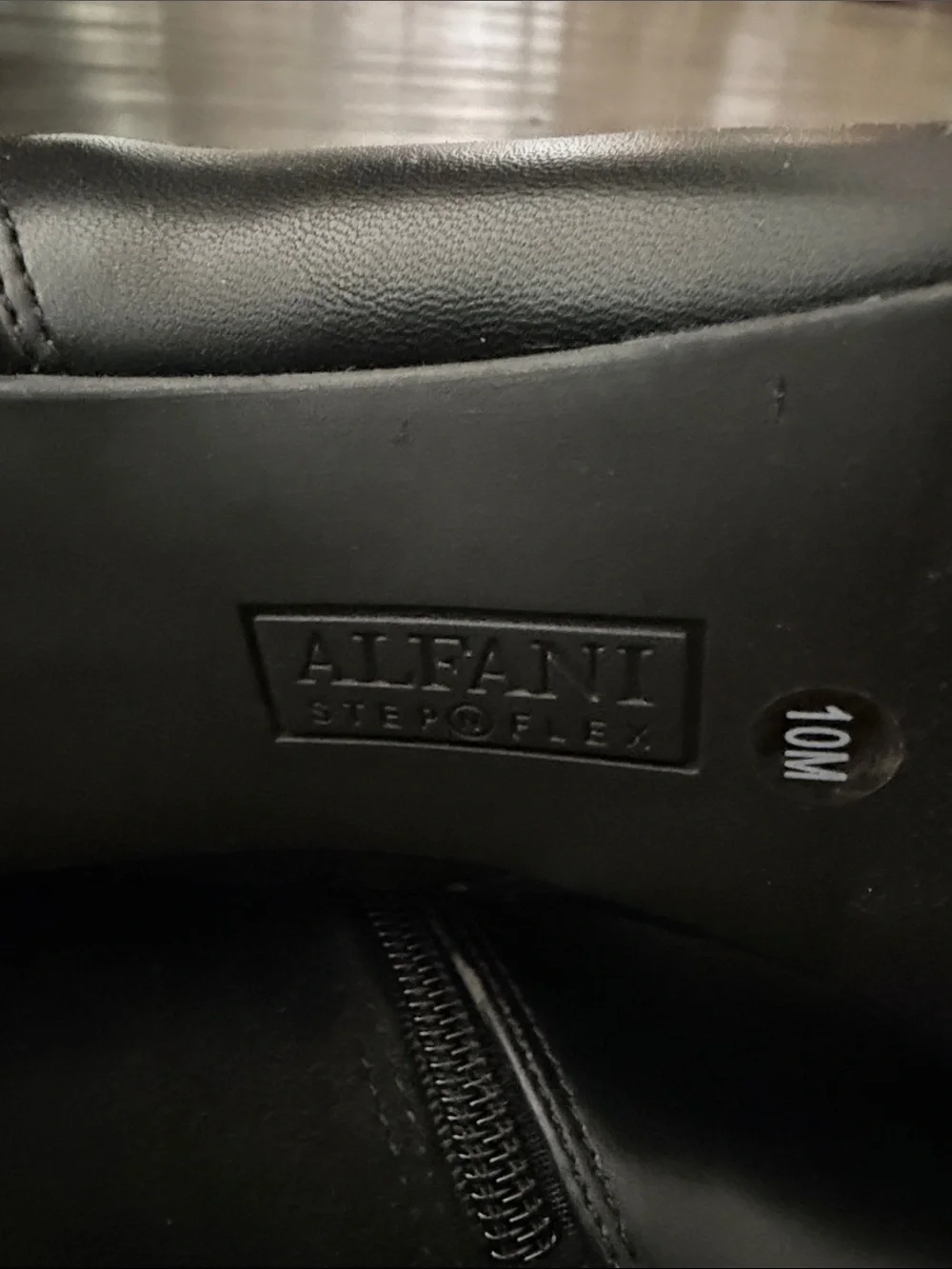Alfani Step N Flex Classic Black Knee-High Heeled Boots Sz 10 EUC worn once